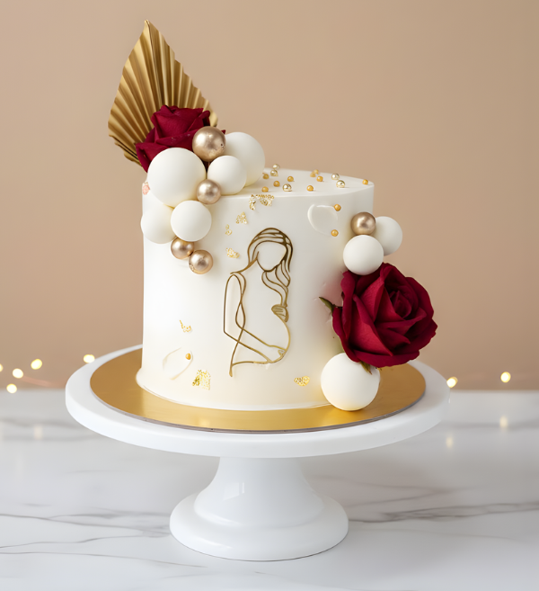 Golden Maternity Muse