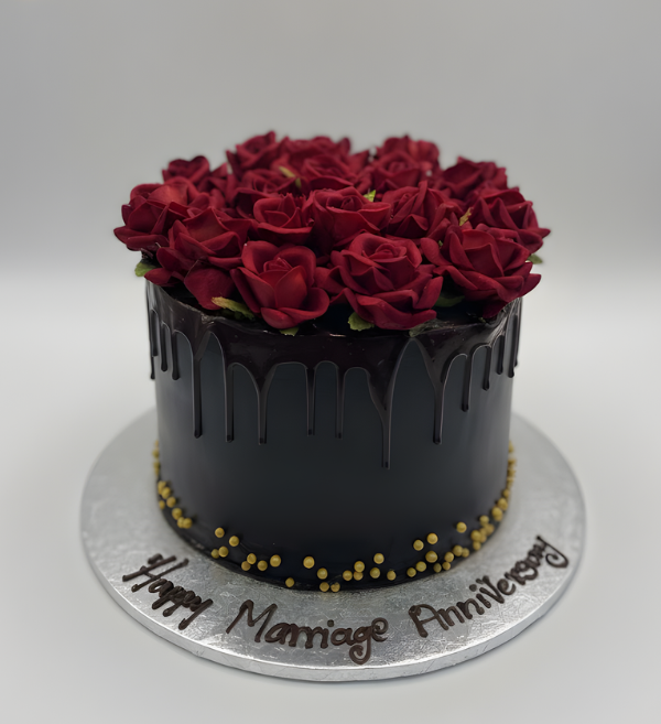 Midnight Rose Anniversary Drip