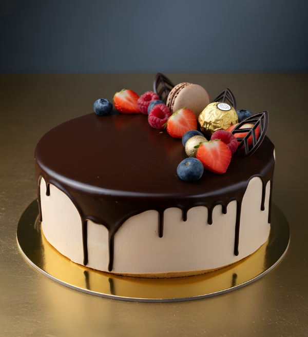 Signature Ganache and Gold