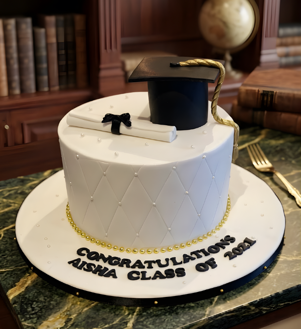 Quilted Scholar Cake