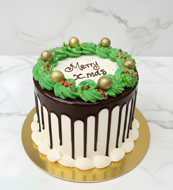 Yuletide Wreath Drip